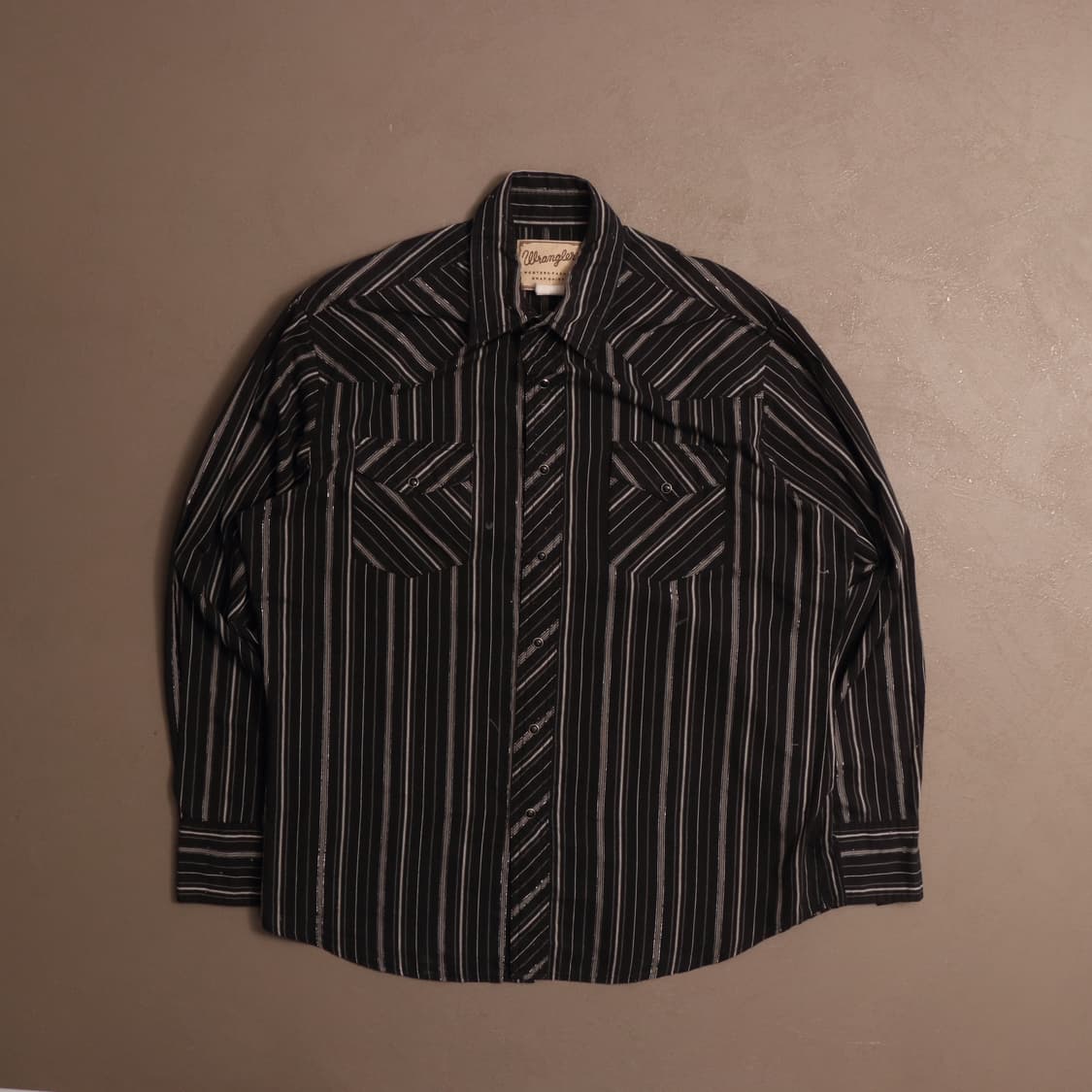 랭글러 글리터 웨스턴 스트라이프 셔츠 A1424 상품이미지1