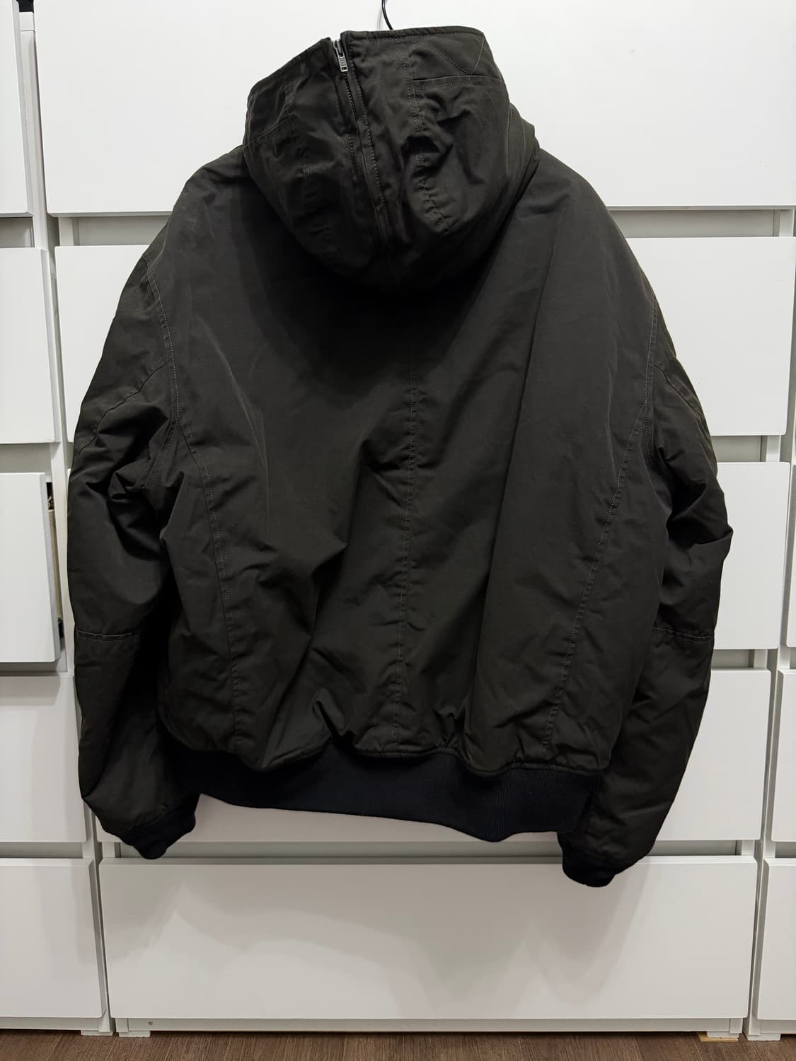 [L] 인사일런스  N-2B 파일럿 파카 KHAKI BROWN 상품이미지4