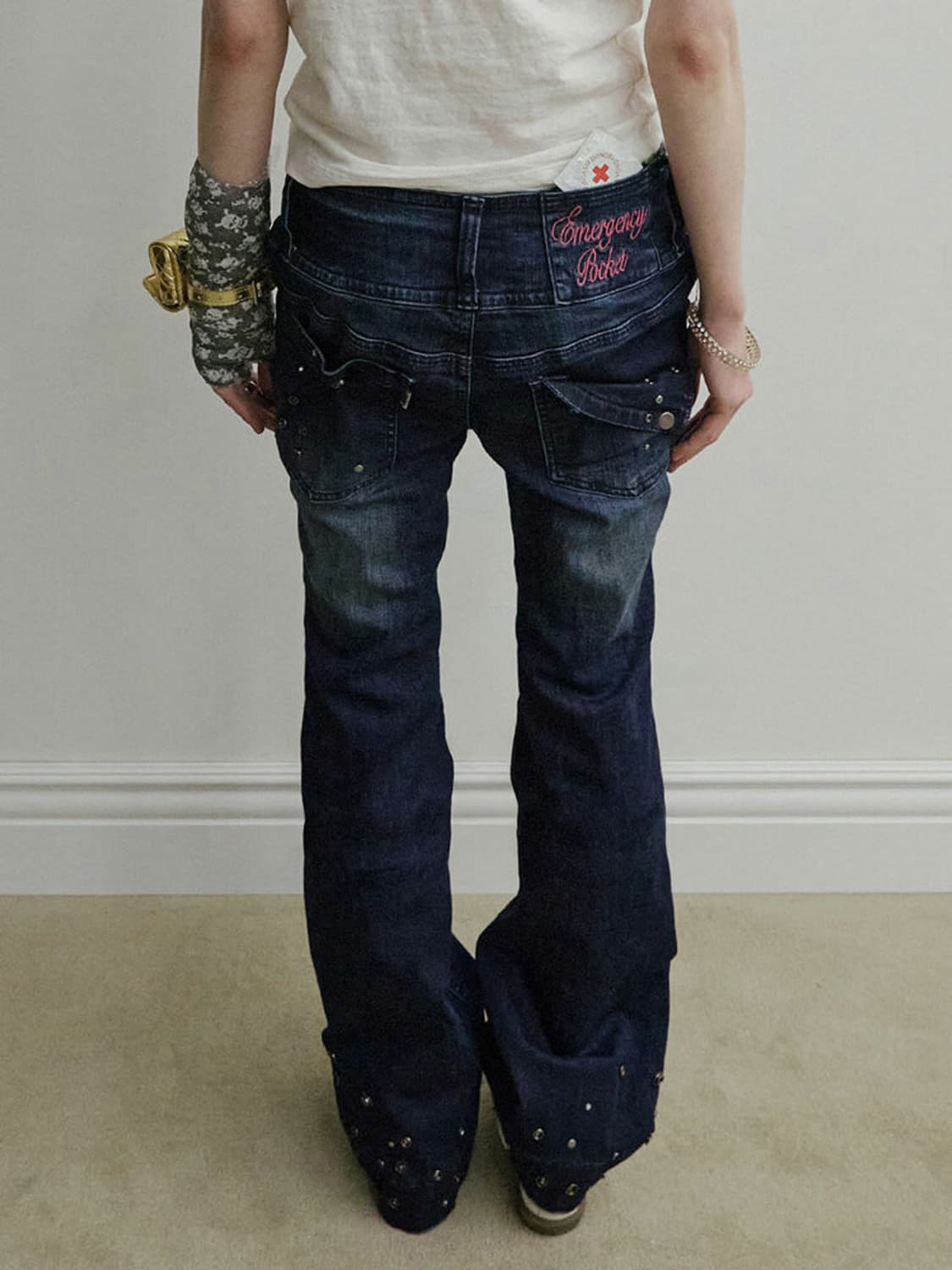 스컬프터 데님 DIY Bootcut Denim Indigo 상품이미지3