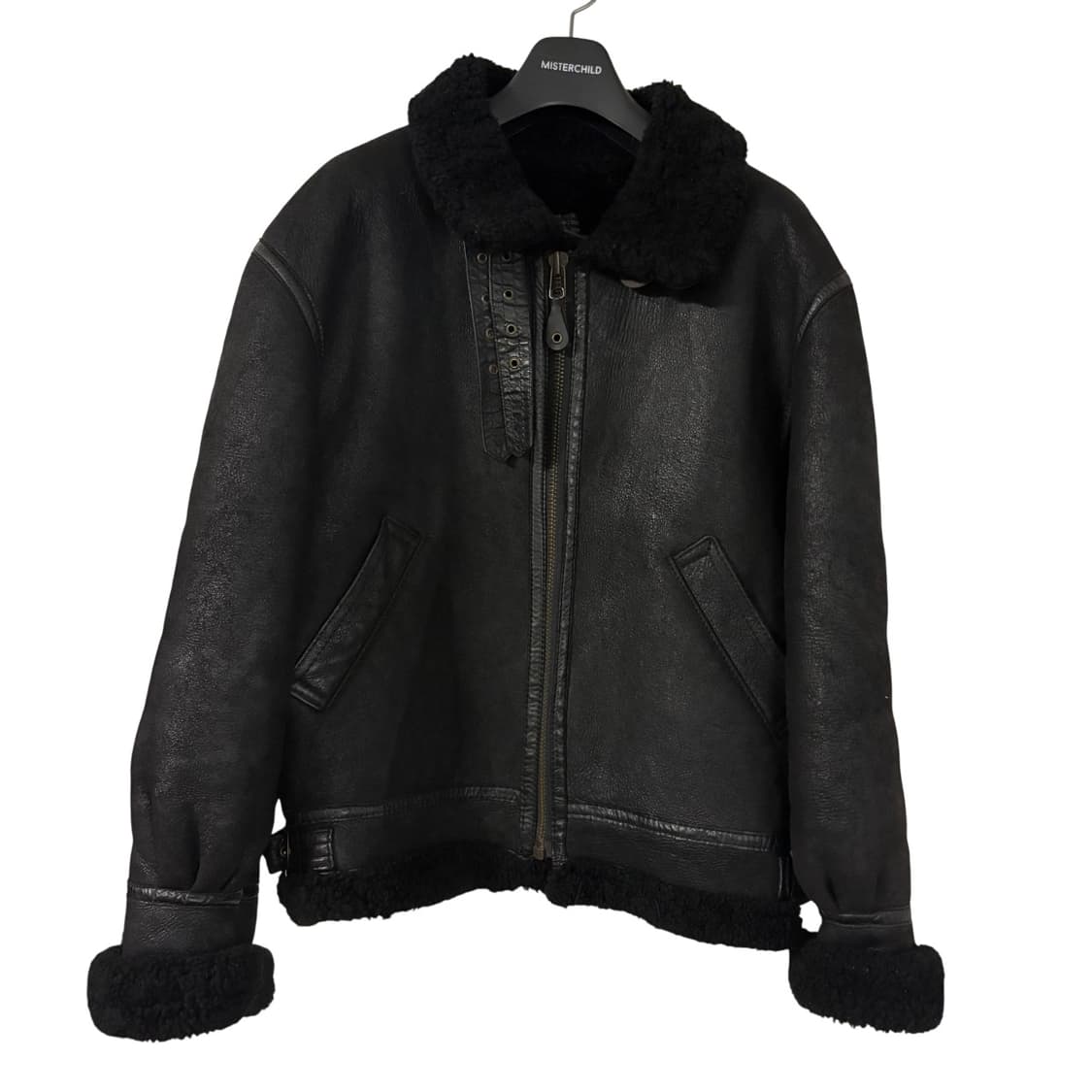 빈티지 b-3 리얼 무스탕 양가죽 양털 상품이미지1