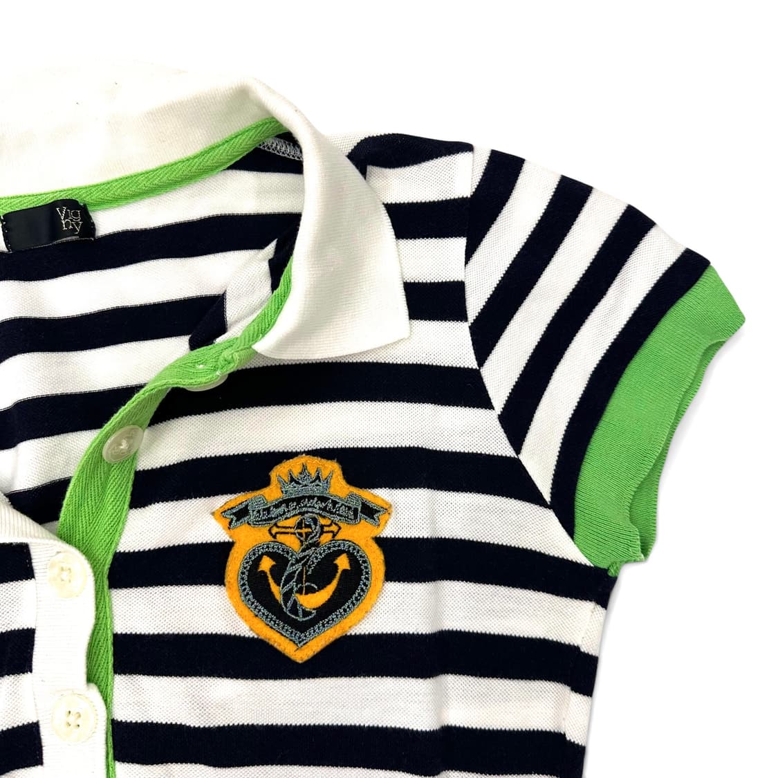 Vintage Patch Slim Fit PK Top 상품이미지3