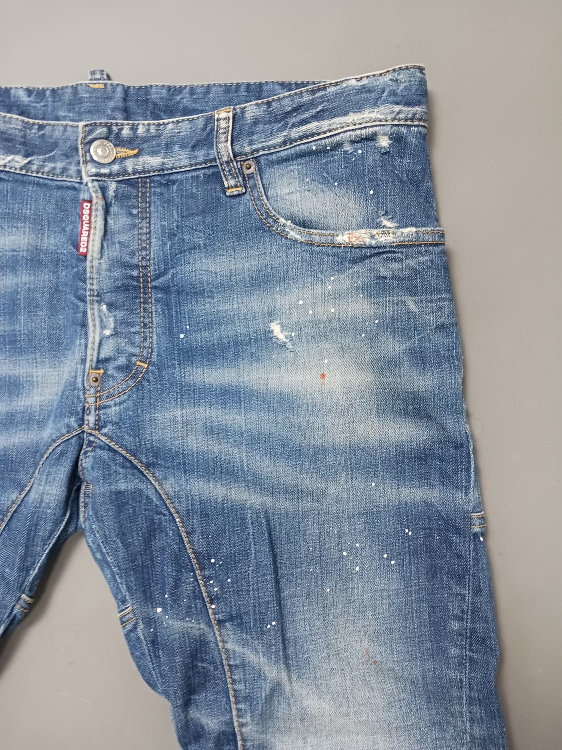 [36] 정품 디스퀘어드2 케이튼브로스 타이디바이커진 청바지 상품이미지4