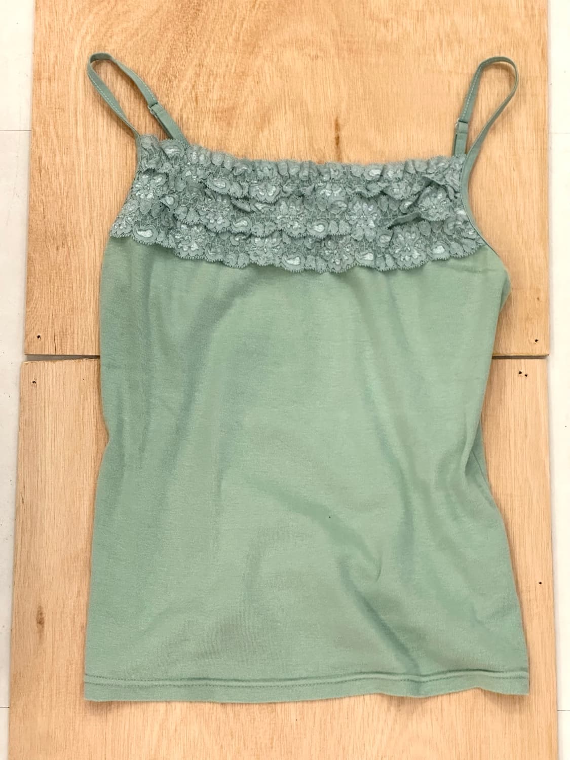 jpn eyelet lace sleeveless 상품이미지2