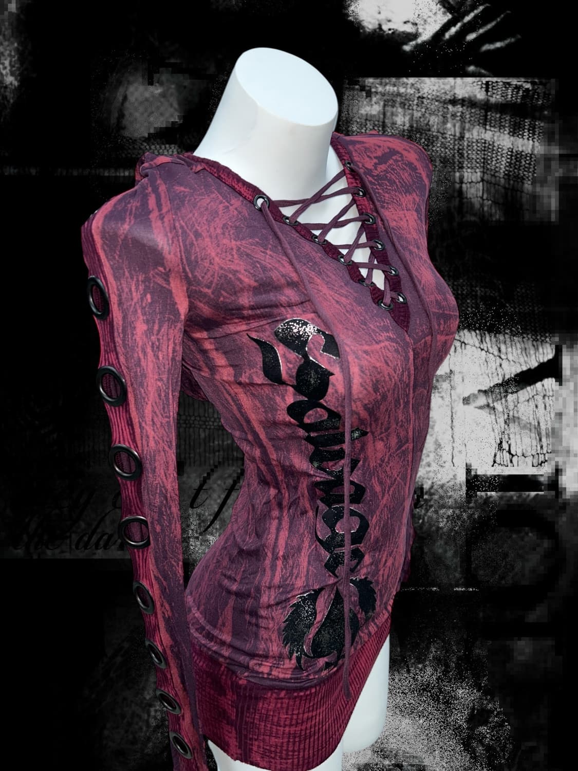 ‘SALVAGE’ Dusty hood one-piece 상품이미지6