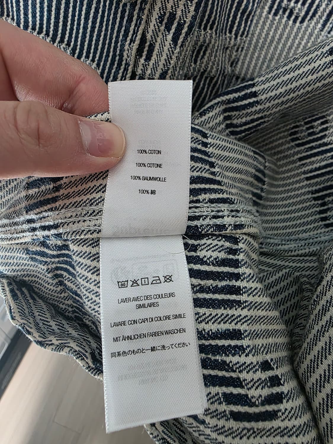 슈프림 데님 초어 트러커 자켓 스트라이프 상품이미지7