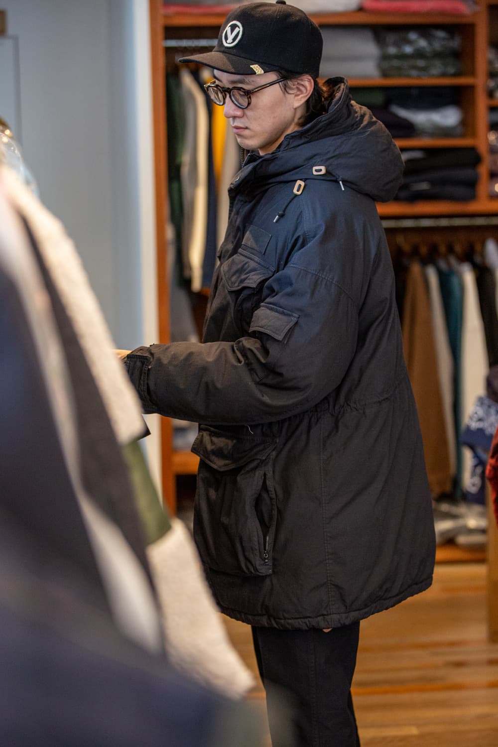 21aw KRUPA FIELD DOWN JKT (NY/C) 상품이미지9