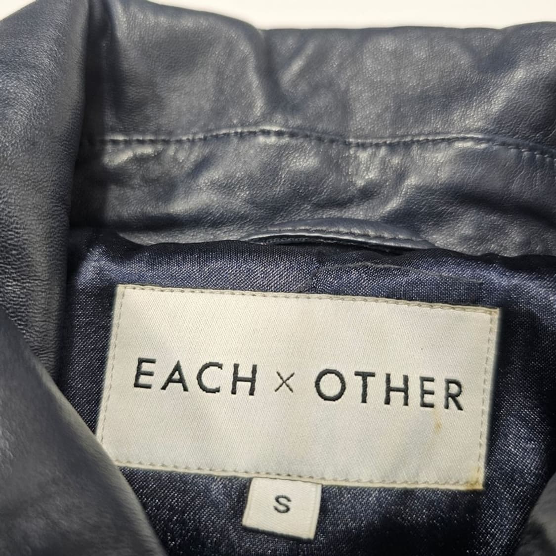 EACH X OTHER 빈티지 양가죽 자켓 S 상품이미지5