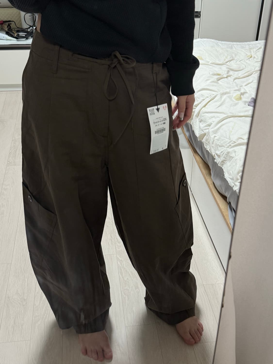 Zara 벌룬카고팬츠 상품이미지1