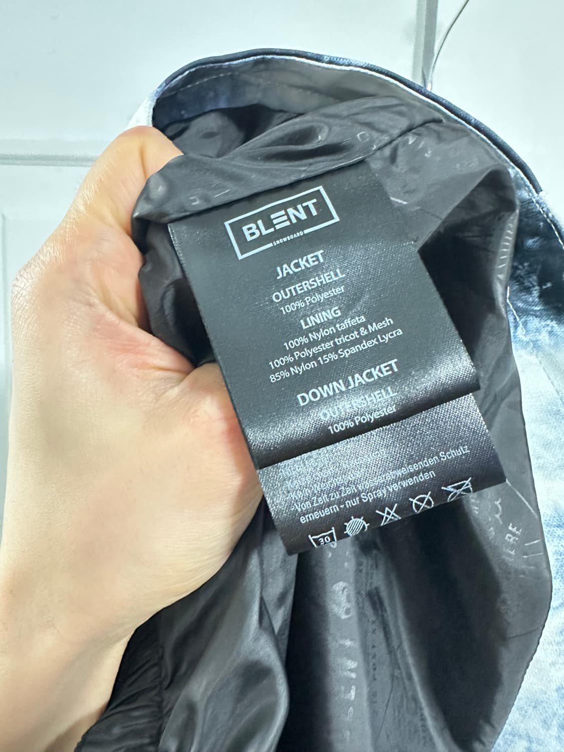 브렌트 BLENT 패턴 자켓 상품이미지4