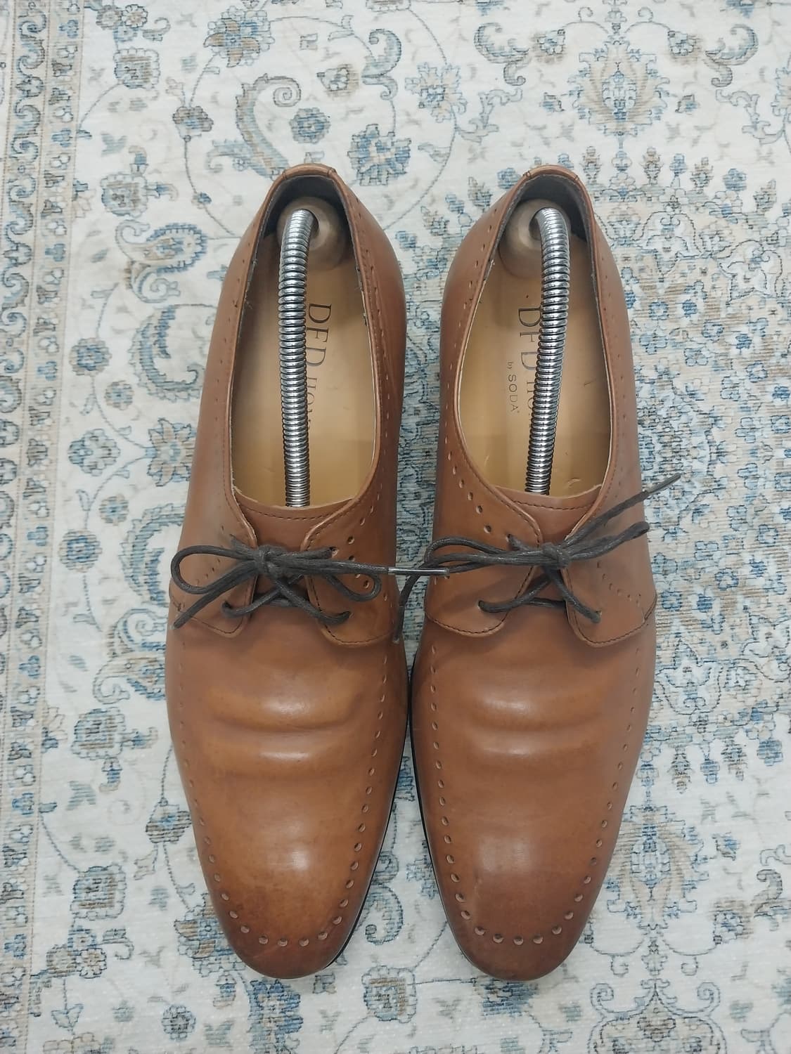 SODA 브라운 가죽 구두 265mm 상품이미지2