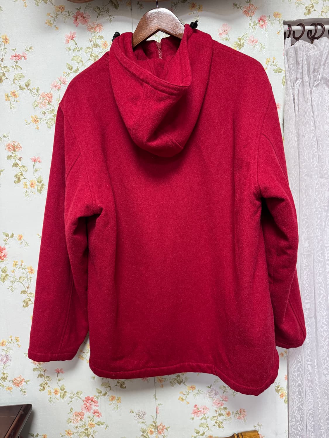 오버핏 누빔 후드집업 상품이미지2