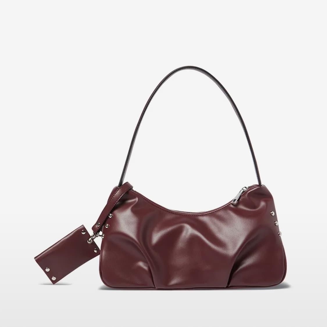 엔와이엑스엑스 P.O.M 호보 백 버건디 상품이미지2