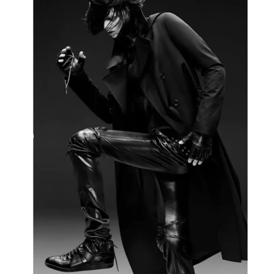 디올 옴므 - 08FW B01 글로시 스니커즈 상품이미지10