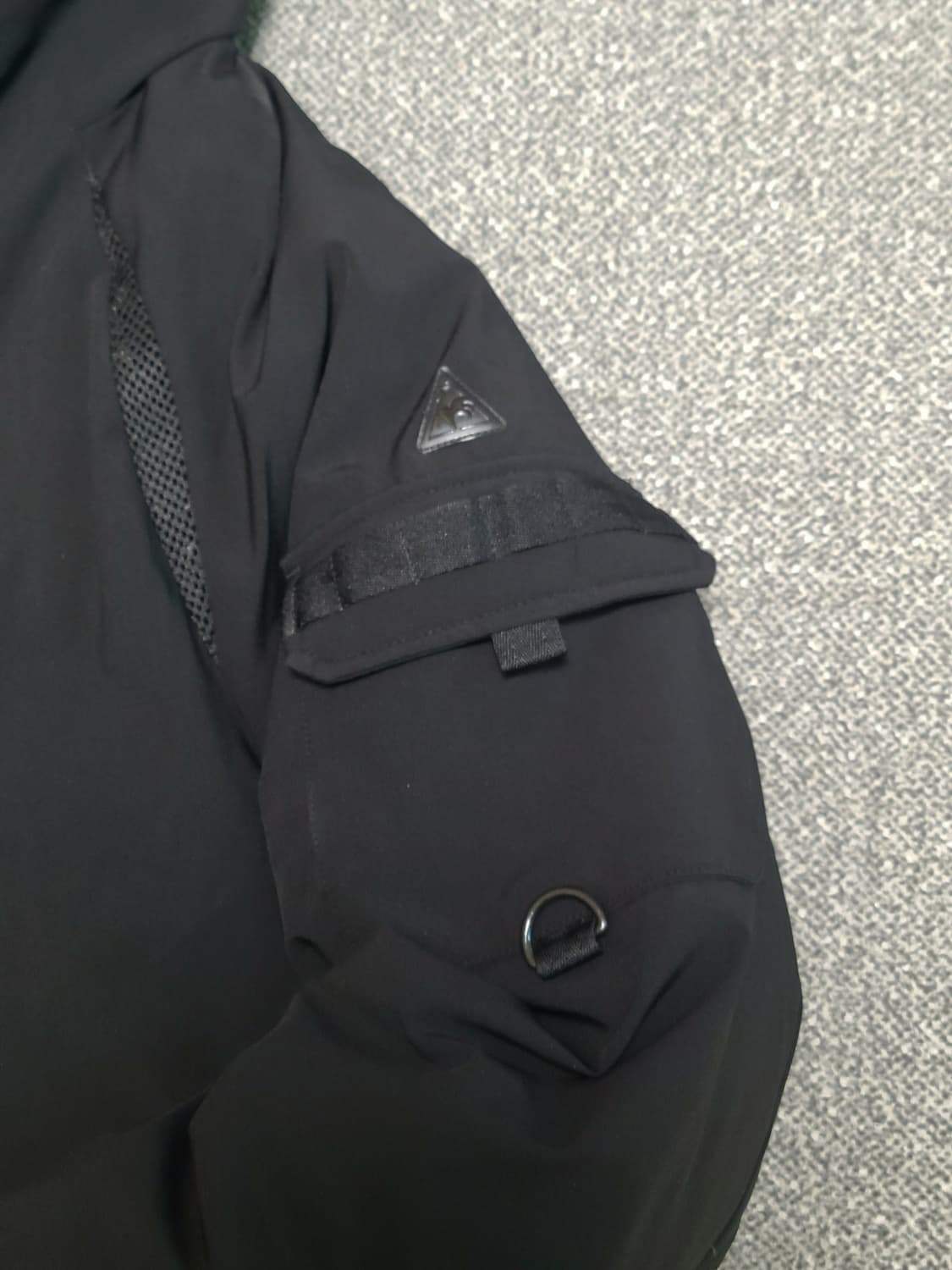 르꼬끄 남성 중기장 덕다운 패딩 L (100) 블랙 상품이미지3