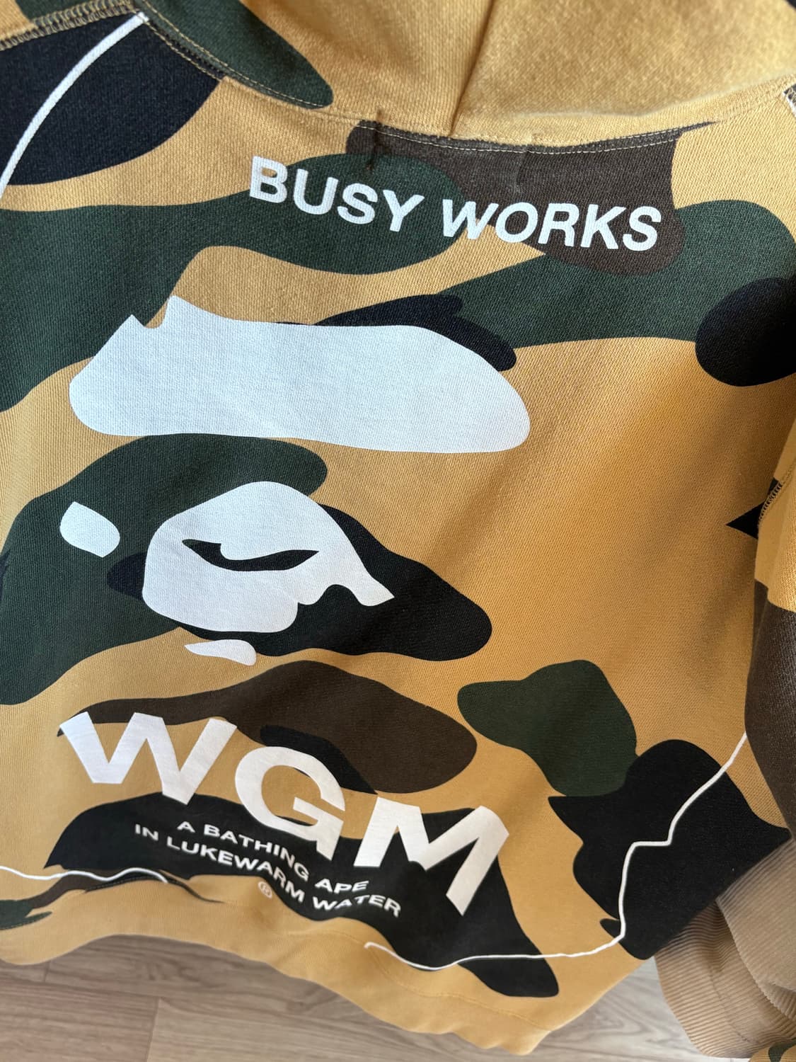 베이프 황계 후드집업 상품이미지1