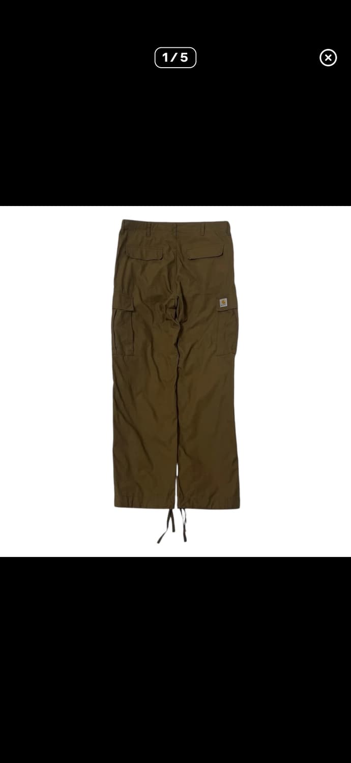 칼하트 WIP 카고팬츠 브라운 상품이미지1