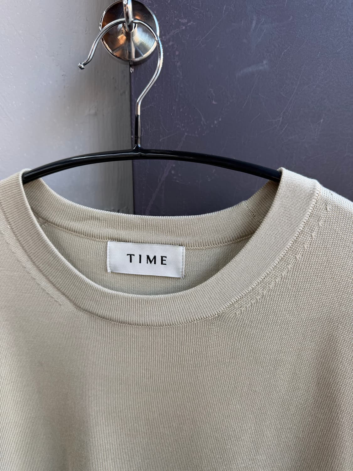 100/ 타임옴므 23FW 견 니트 상품이미지5