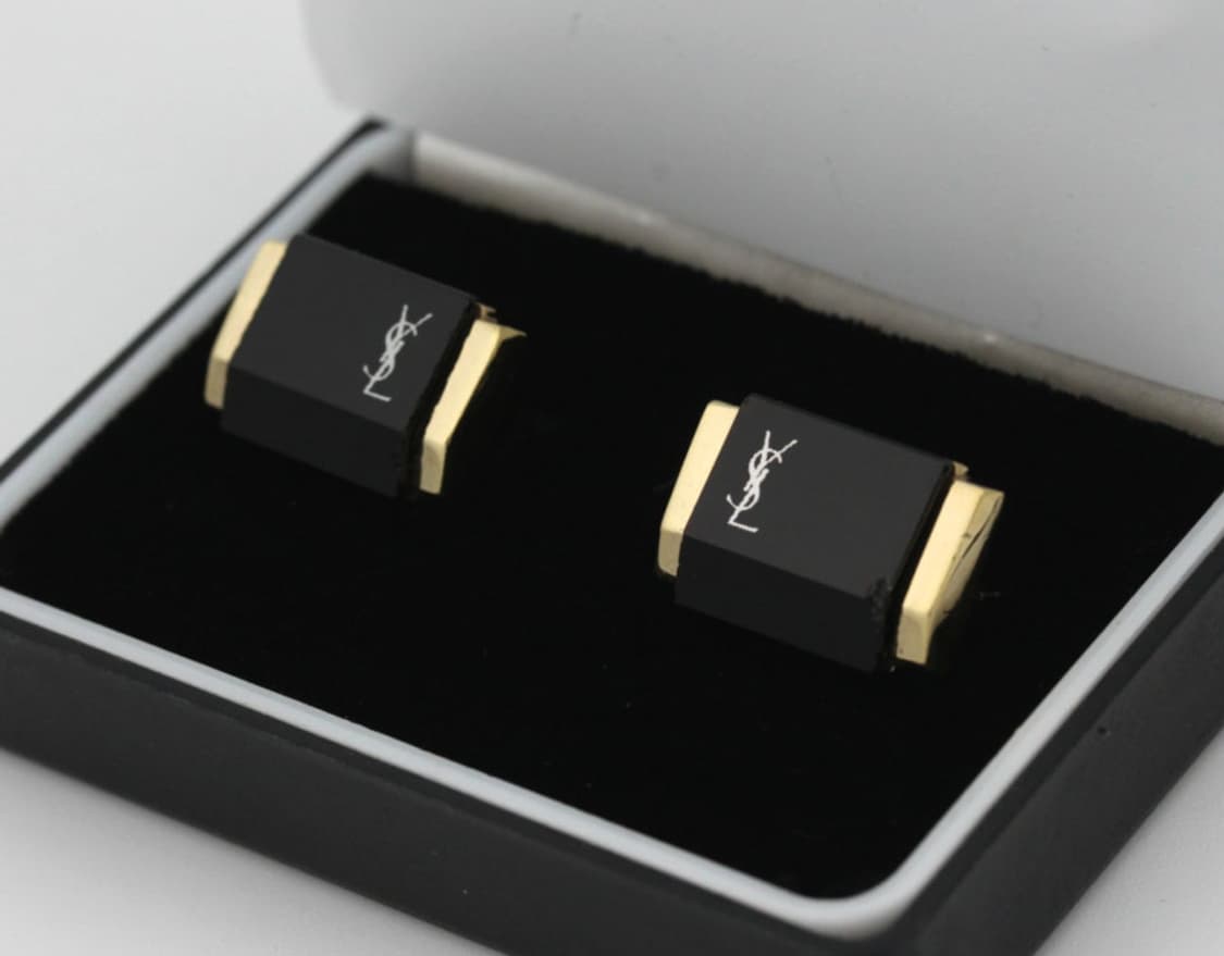 입생로랑 B등급 남자 명품 커프스 빈티지 상품이미지1