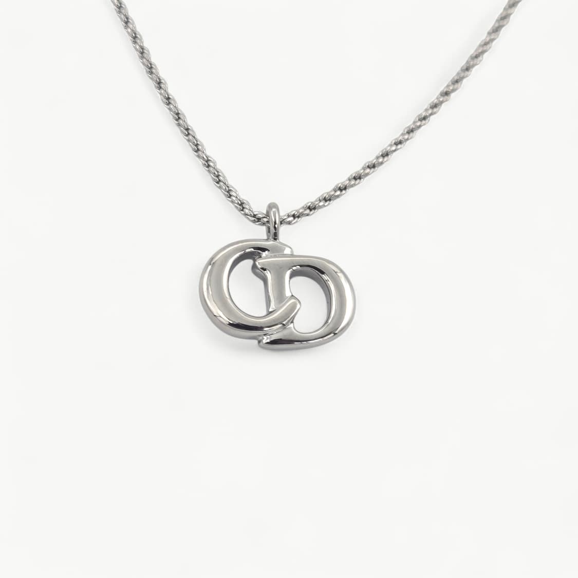 디올  라지 CD로고 로프체인 목걸이 상품이미지2