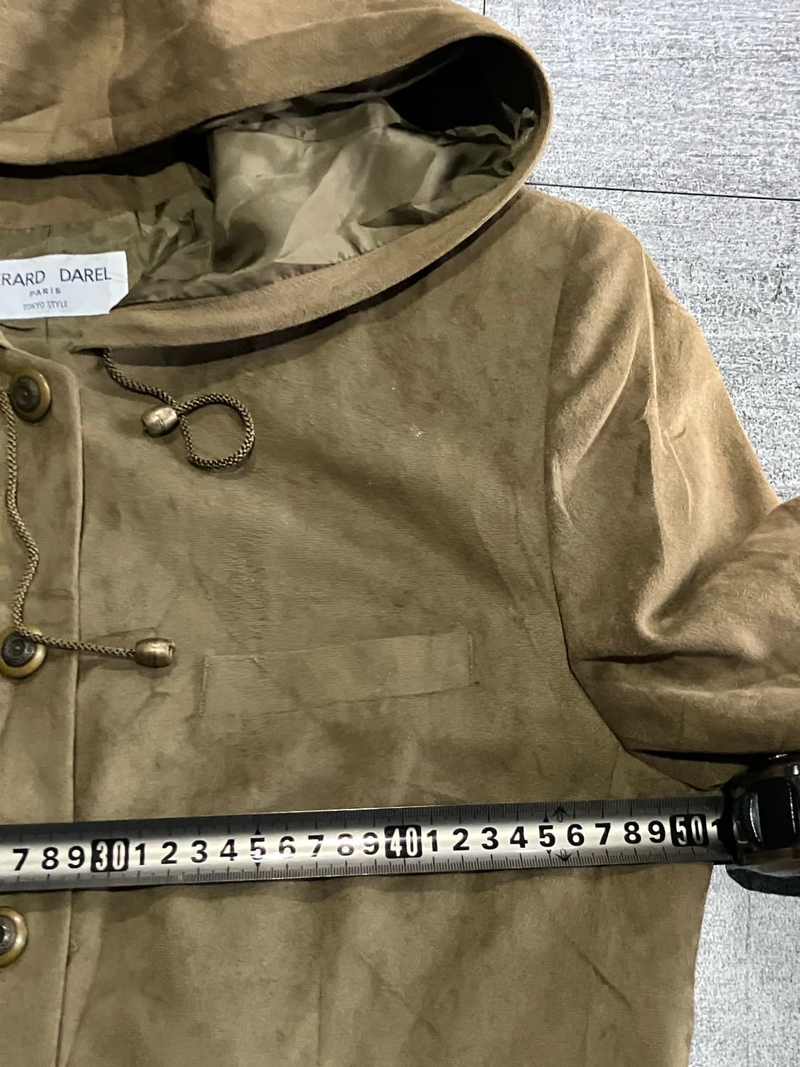 일본빈티지 Gerarddarel 올드스쿨아메카지 벨루어자켓 상품이미지2