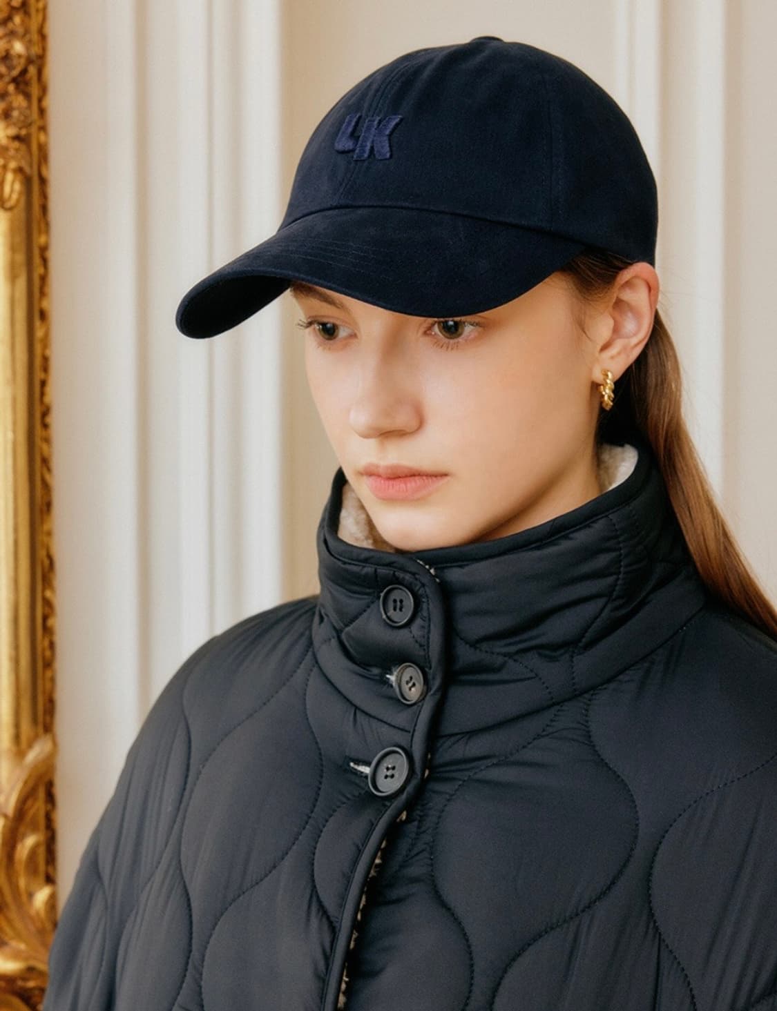 Lookast 네이비 볼캡 모자 상품이미지6