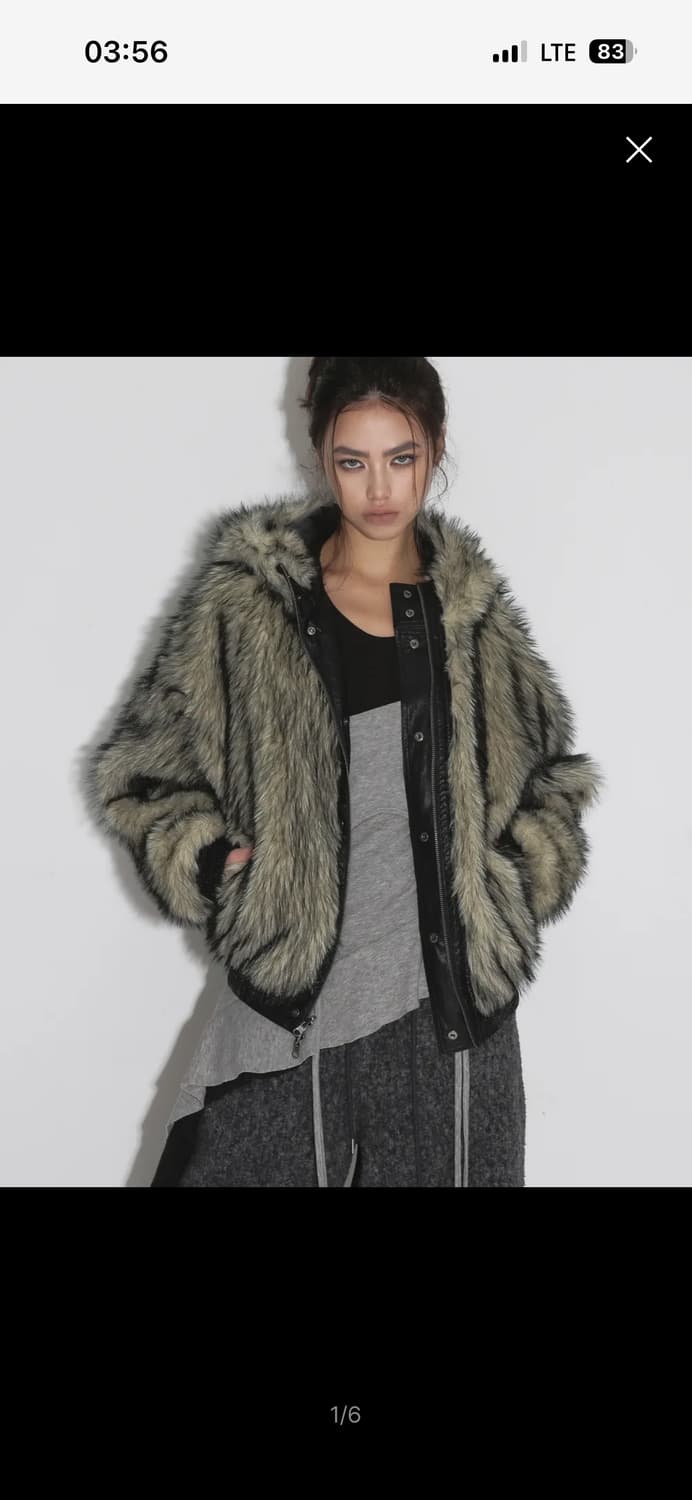 샌드릭 리버시블 퍼 블랙 옐로우 상품이미지1