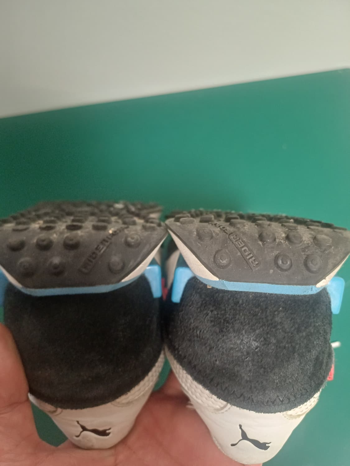 [230] 푸마 퓨처 라이더 플레이 온 블랙/블루 (371149-14)  상품이미지6