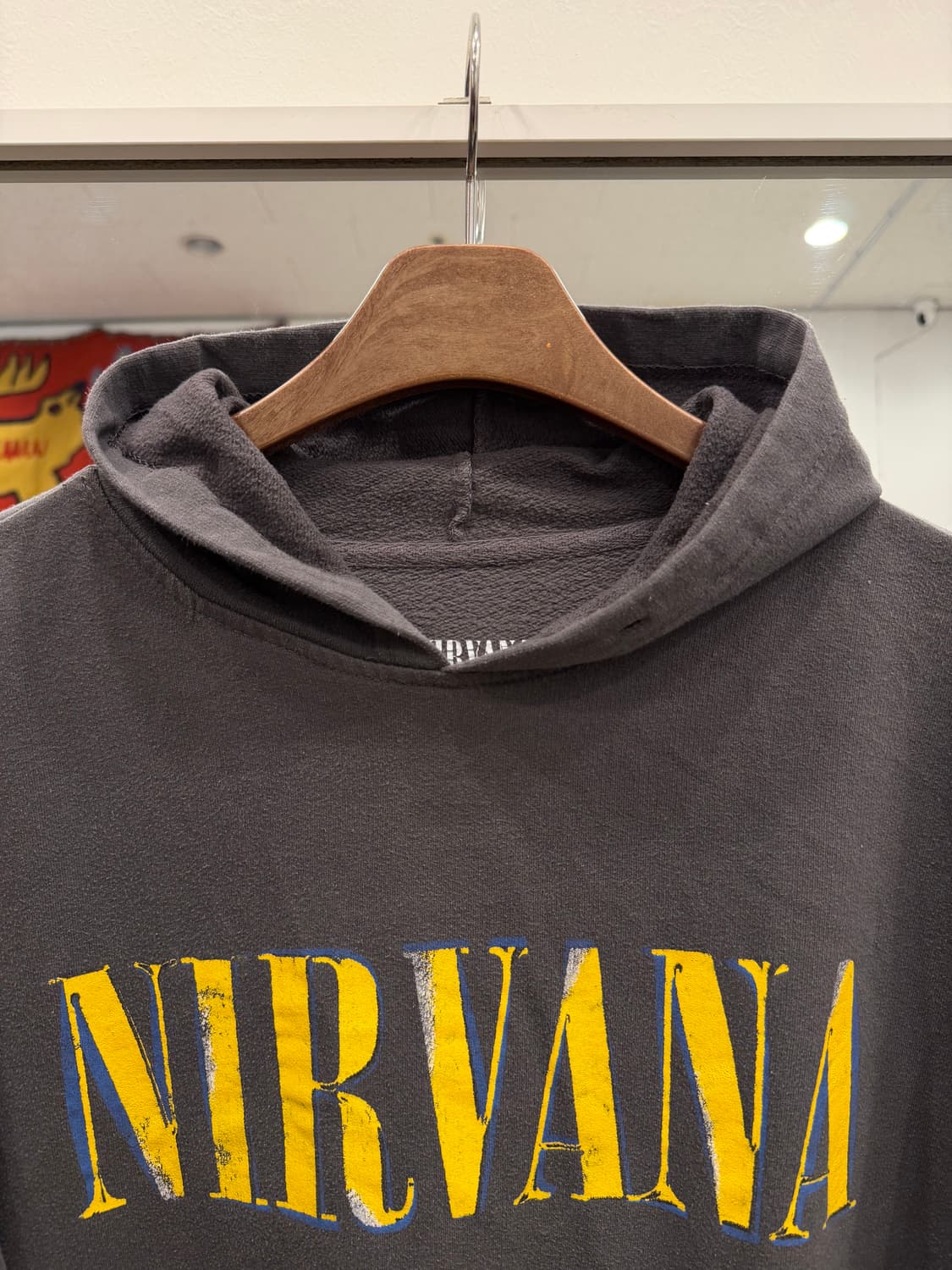 Nirvana 너바나 빈티지 스웻 후드 상품이미지3