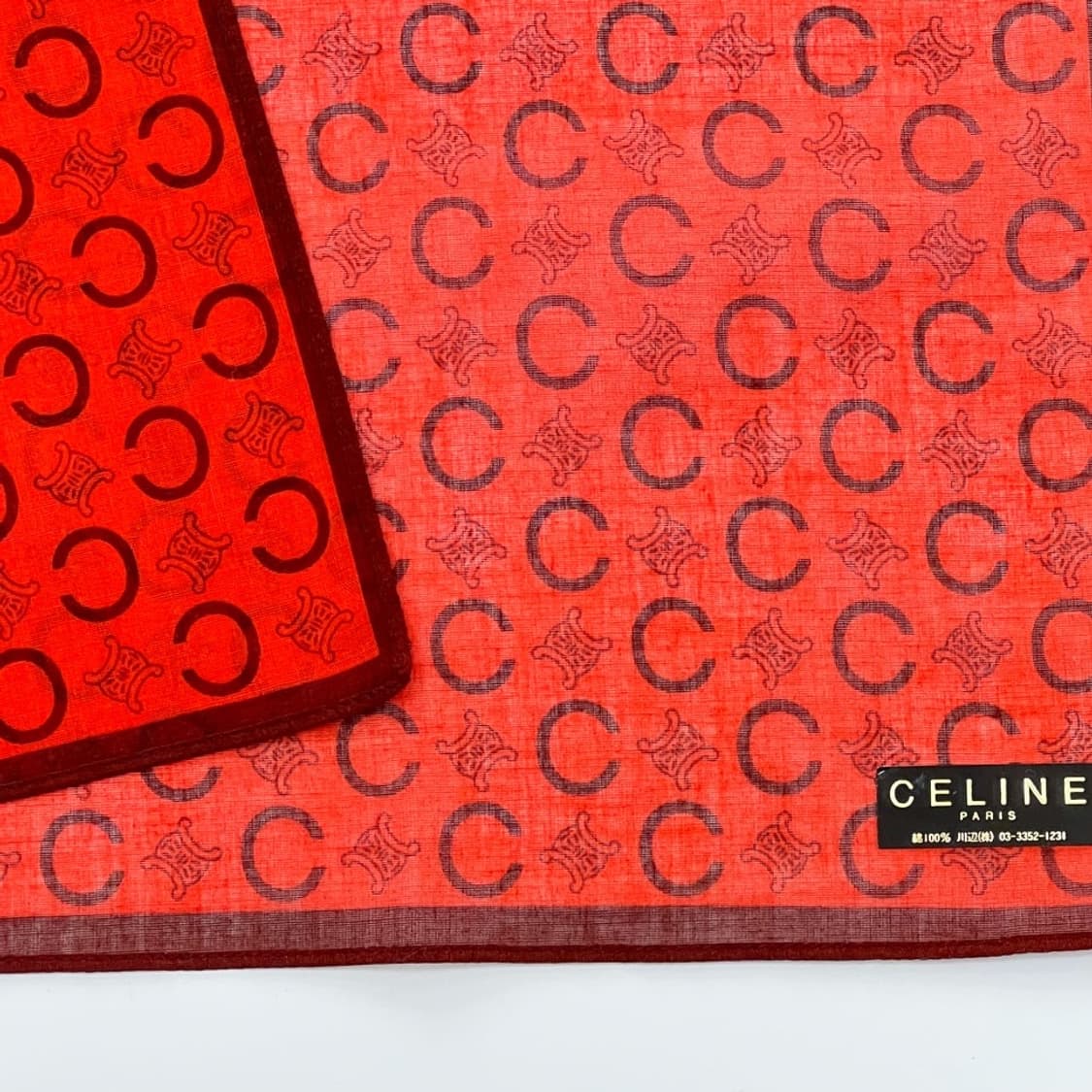 (새상품) celine / 셀린느 쁘띠스카프 손수건 상품이미지4