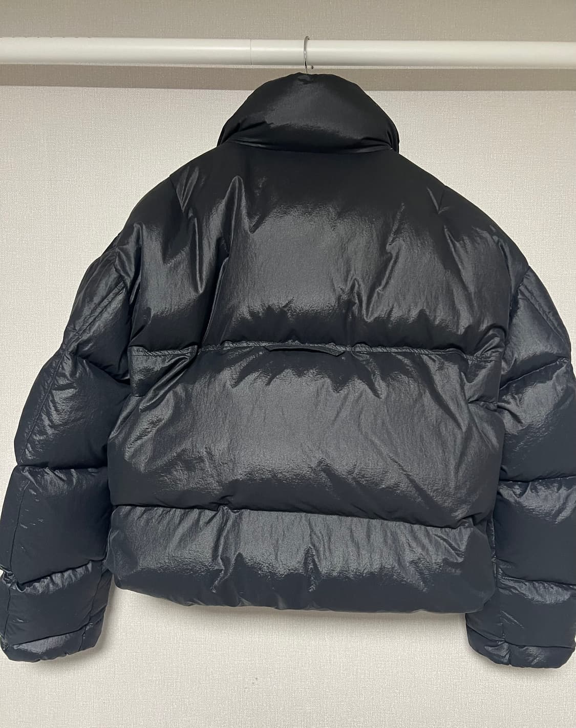 [L]렉토 샤이닝 구스다운 패딩 블랙 상품이미지2