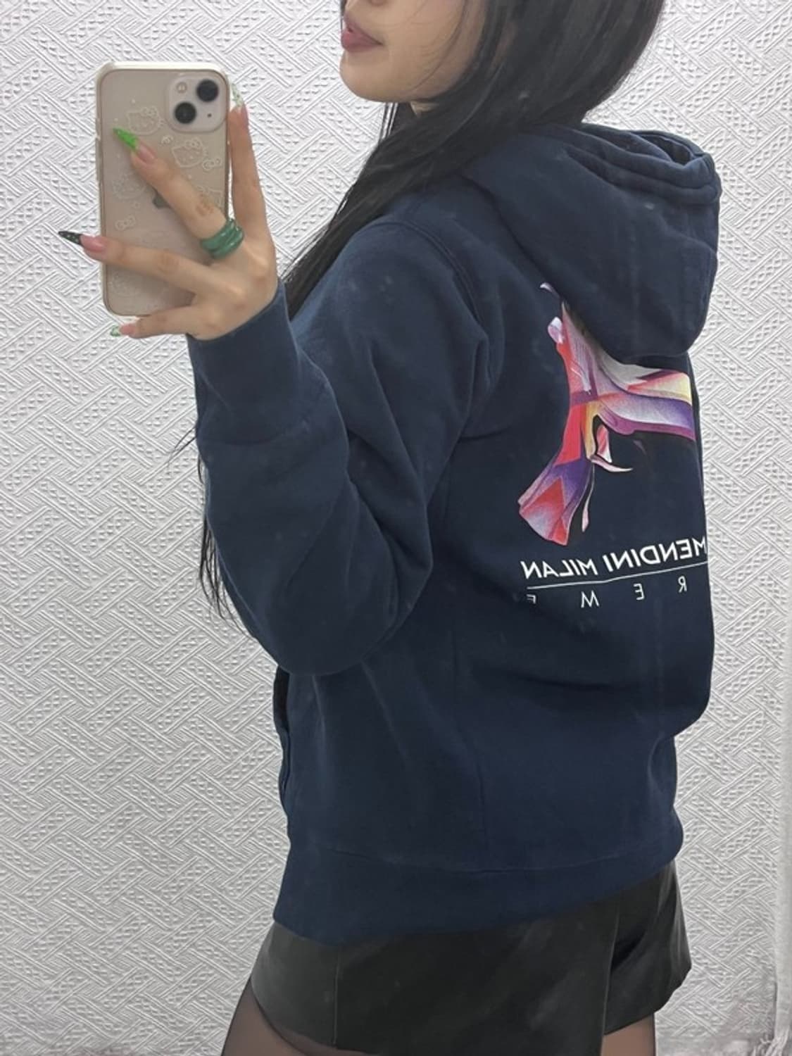 슈프림 올드스쿨 키치 멘디니 건 약기모 후드티 M C09344 상품이미지1