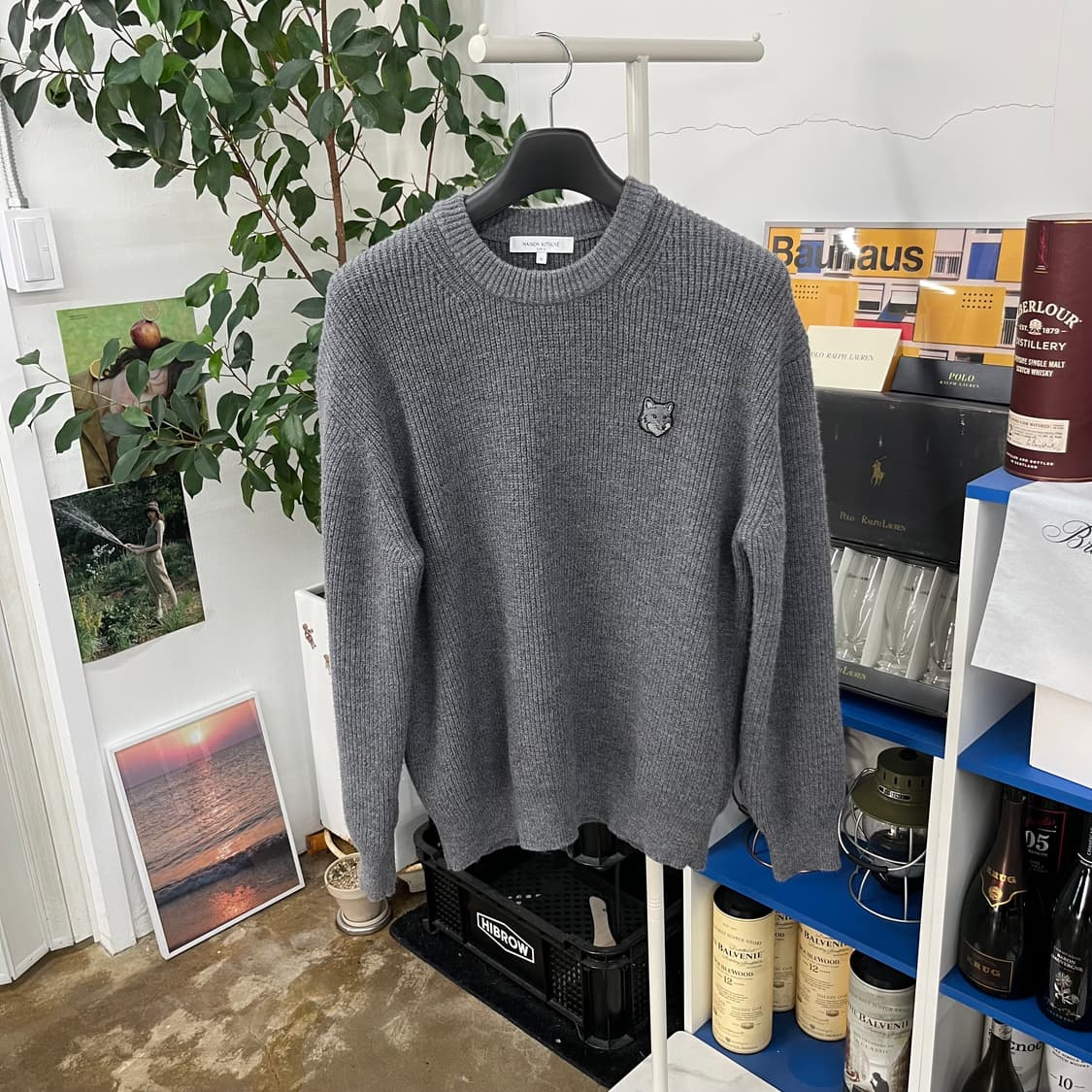 메종키츠네 울니트 XL 상품이미지1