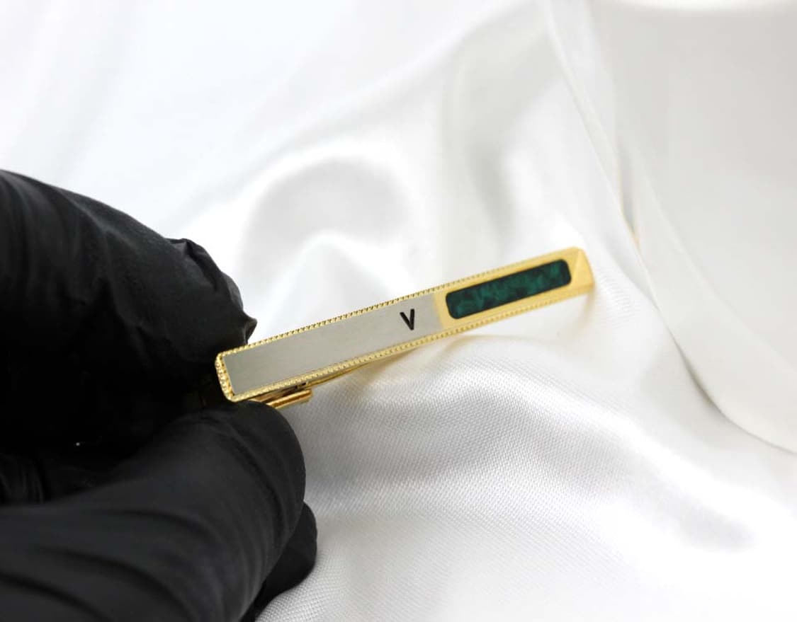 지아니 발렌티노 A+등급 5.2cm 남자 명품 넥타이핀 상품이미지4