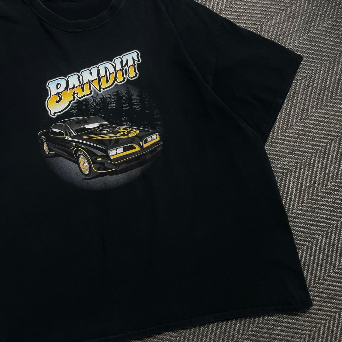 USA 오리지널 박시핏 BANDIT 레이싱 티셔츠o 4692 상품이미지3