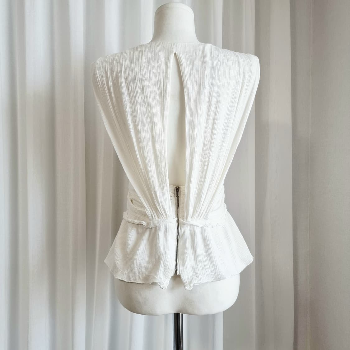 이자벨 마랑 스모킹 셔링 여신 블라우스 (44-55 추천) 상태굿 상품이미지4