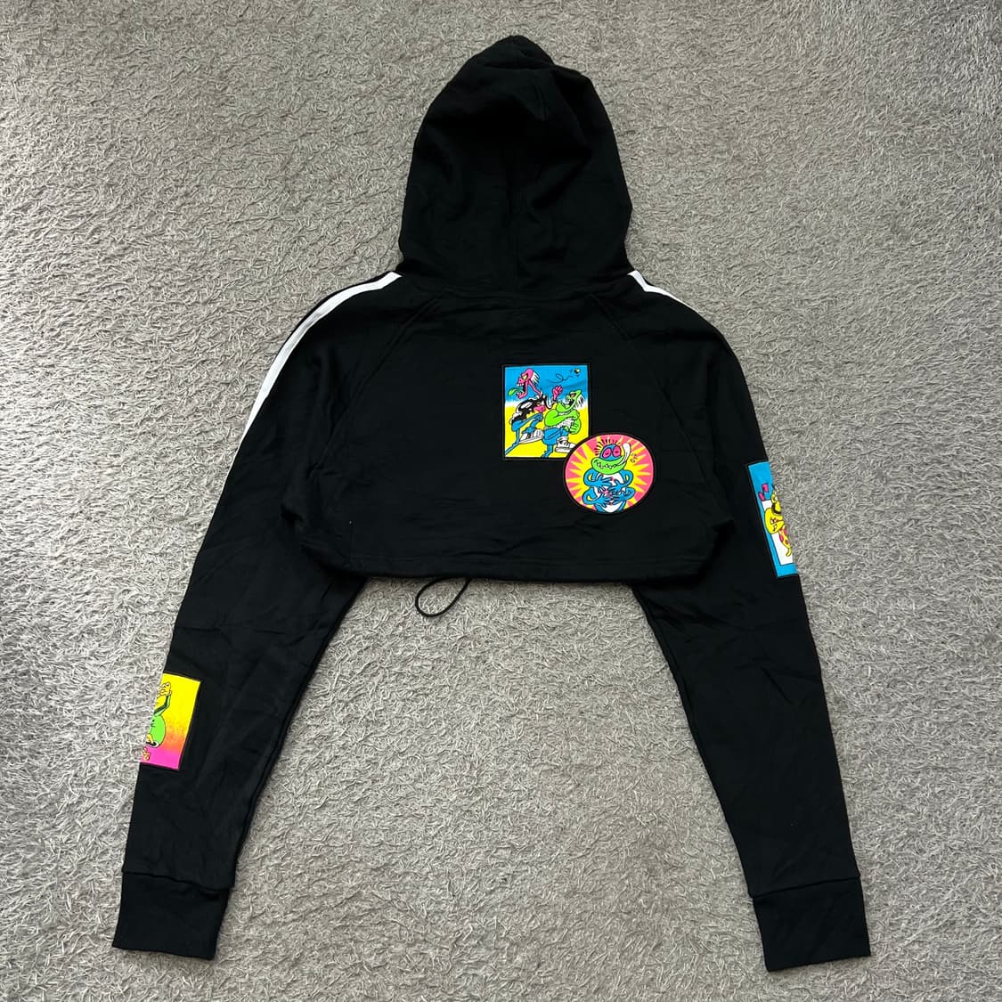 [우먼85] 아디다스x제레미스캇 크롭 후드티 상품이미지3