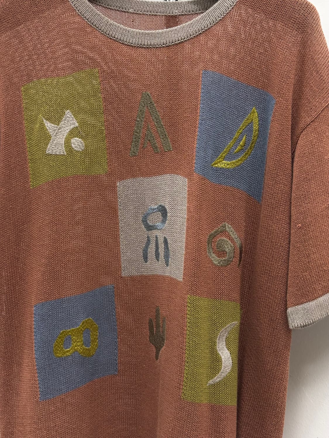 빈티지 히피 하프 니트 상품이미지6