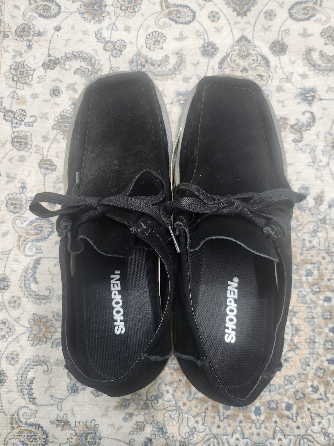 (새상품) 슈펜 스웨이드 모카신/왈라비 슈즈 265mm 상품이미지6