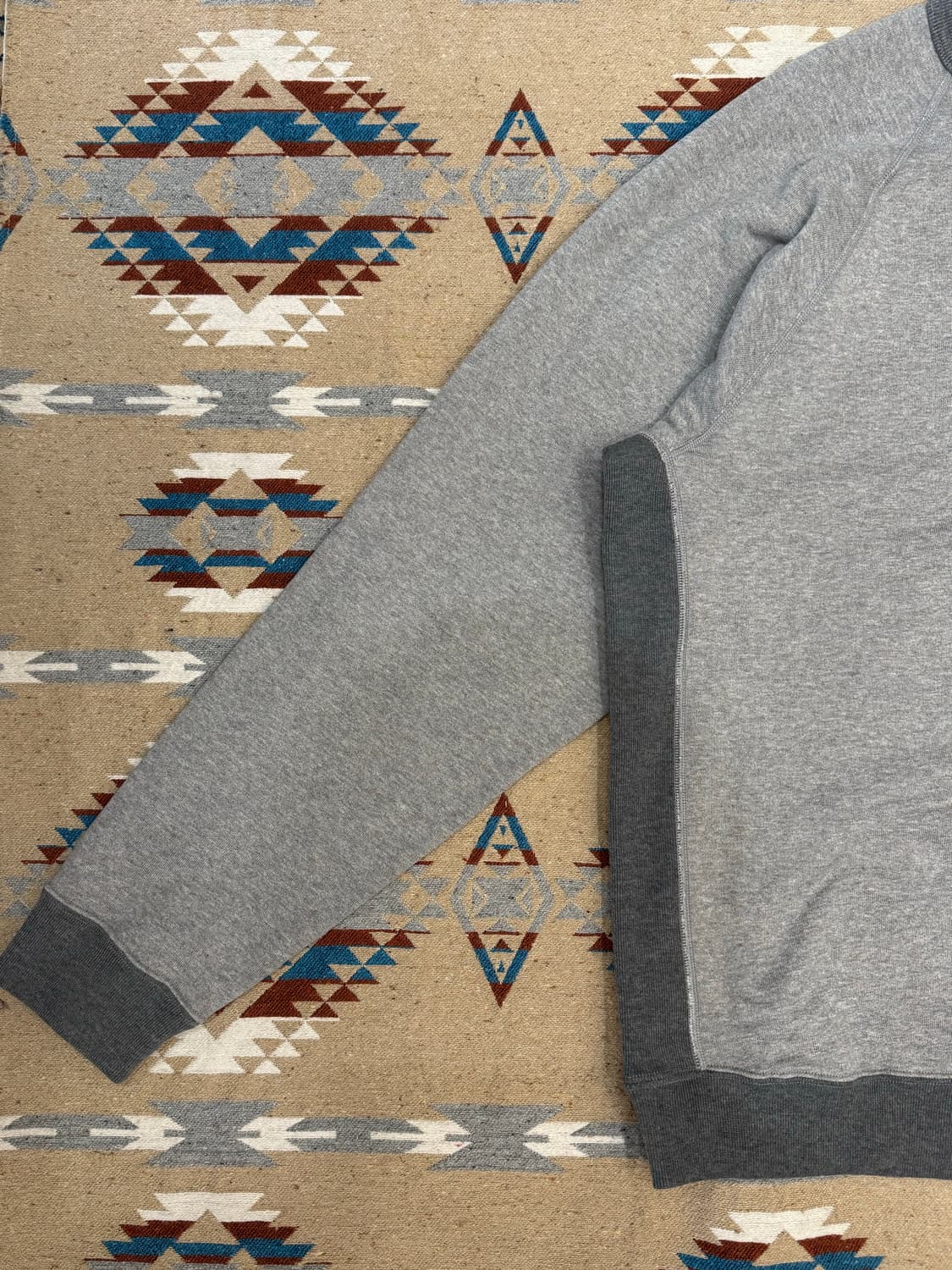 [XL] 나나미카 크루넥 스웻 셔츠 그레이   상품이미지3