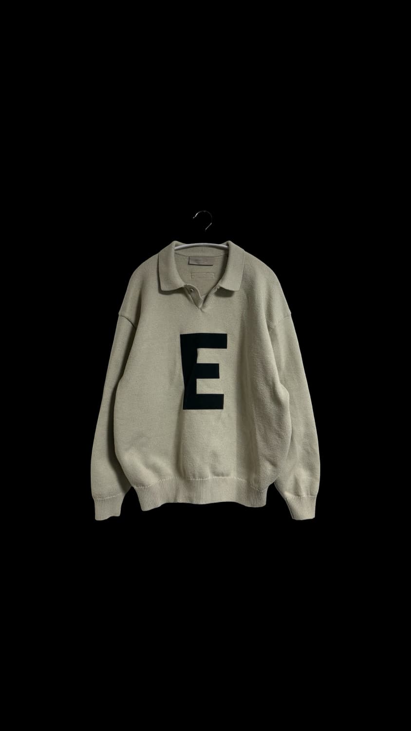 에센셜 키즈 니트 폴로 셔츠 상품이미지1