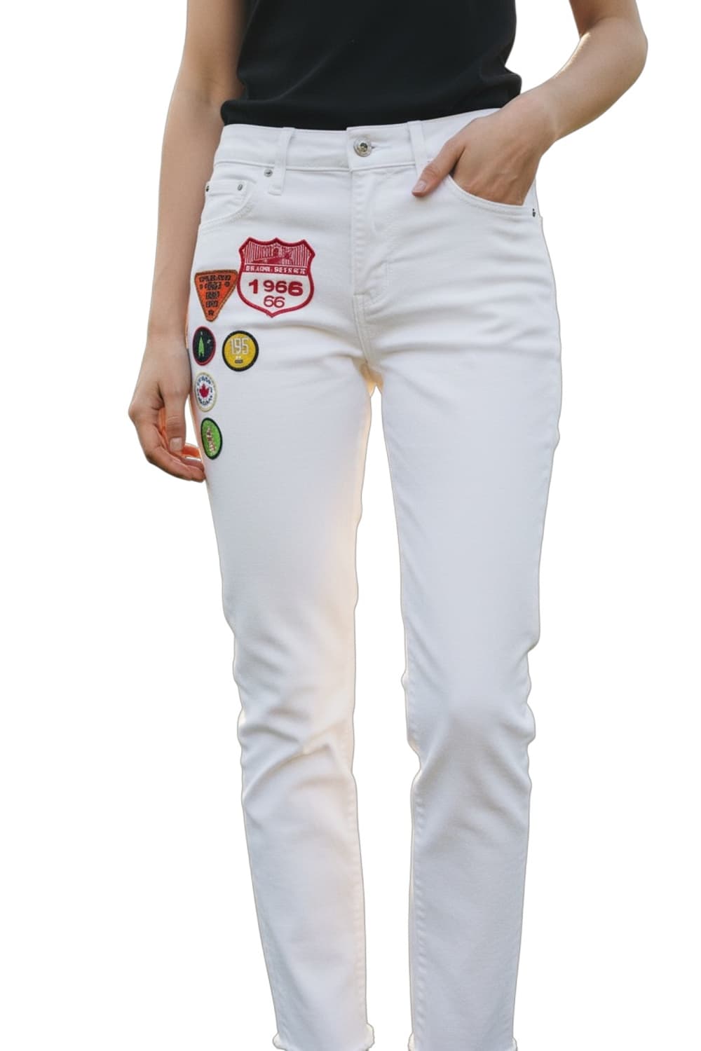 디스퀘어드2 화이트 데님 팬츠 상품이미지2