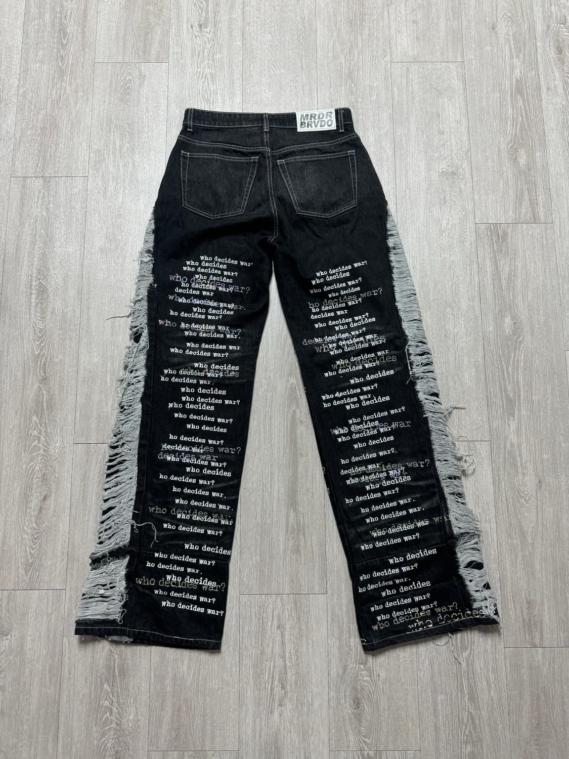 Who Decides War Flare Scripture denim 상품이미지2