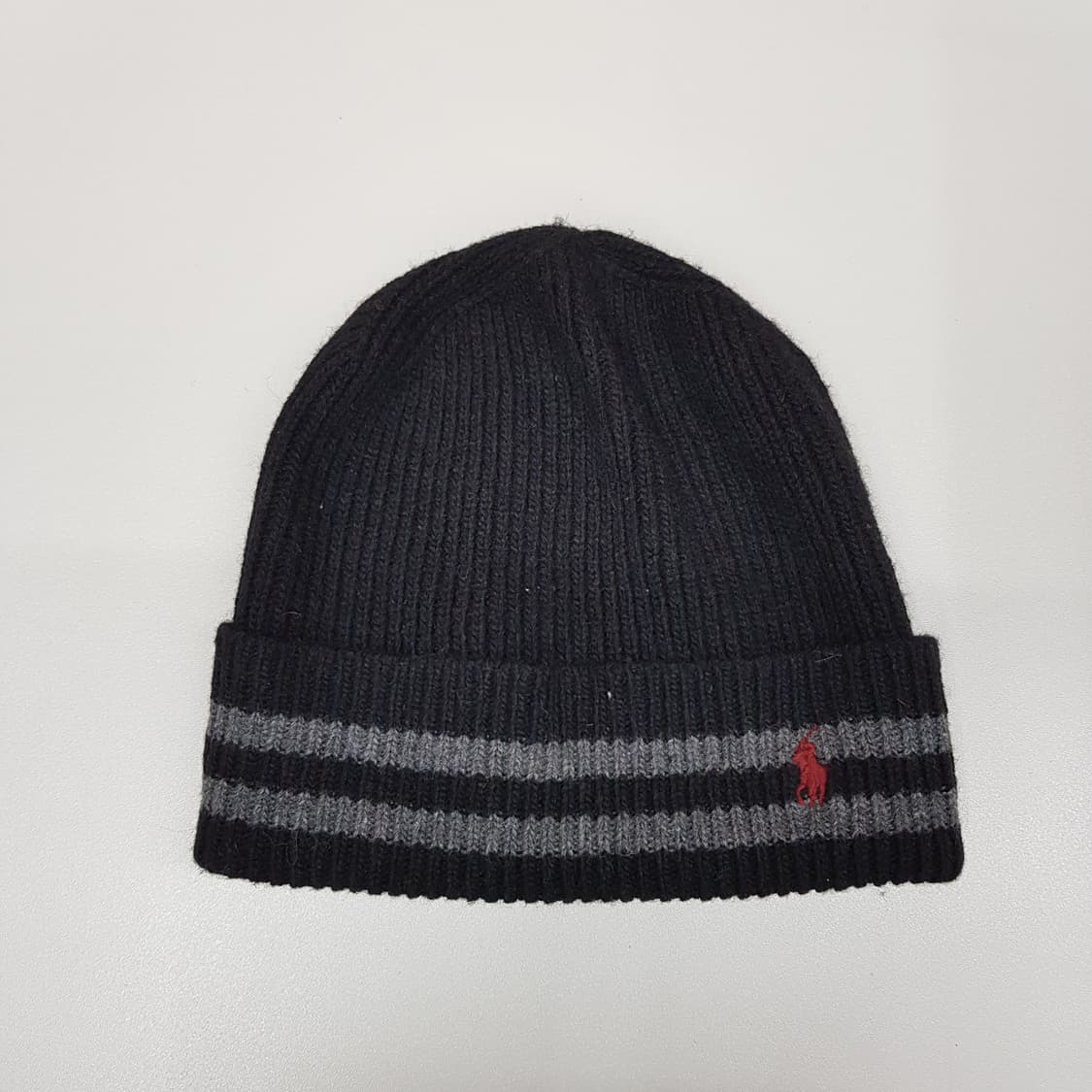 폴로 랄프로렌 스트라이프 포인트 니트 비니 F사이즈 상품이미지1
