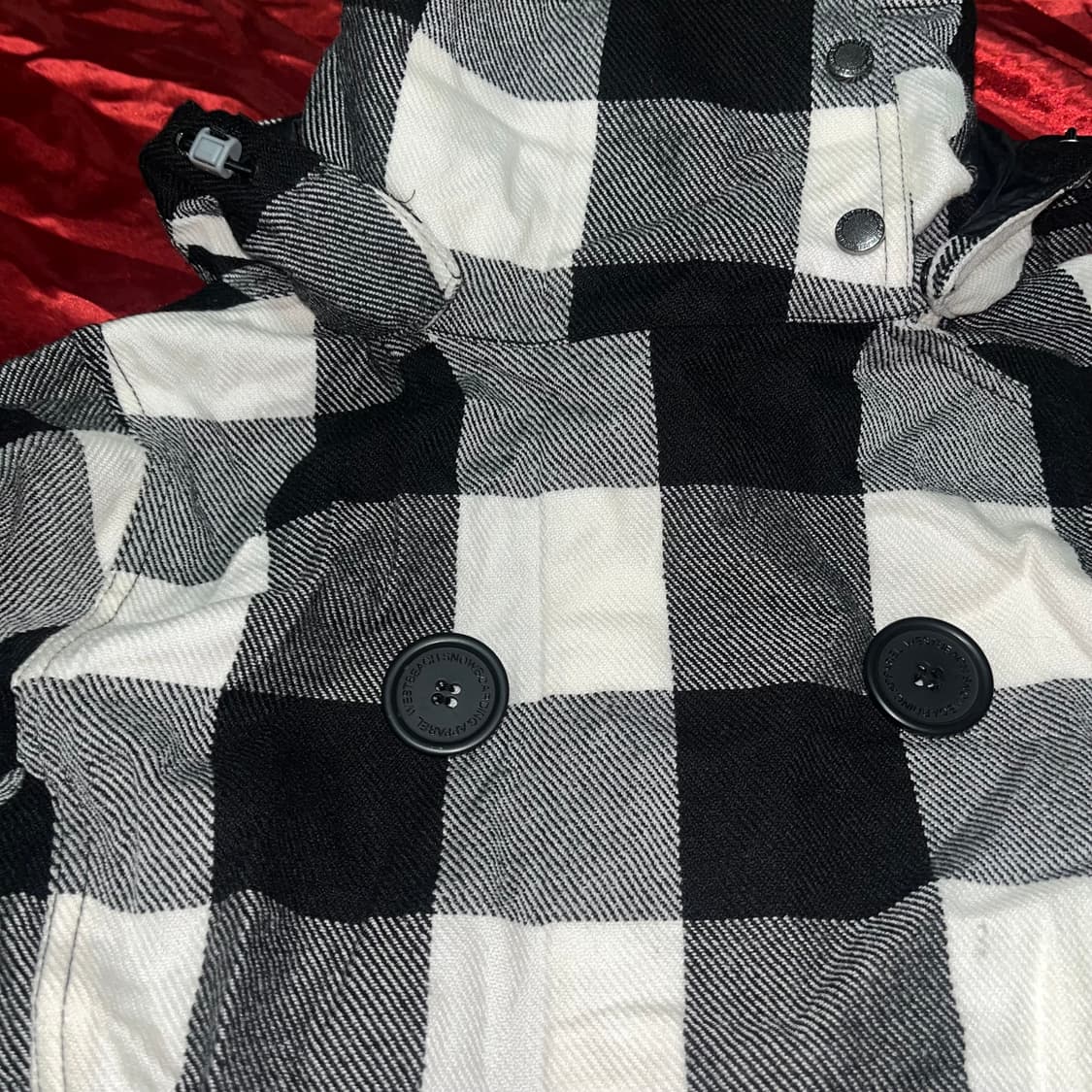 트랄라맛 y2k 하이넥 자켓 빈티지 상품이미지3