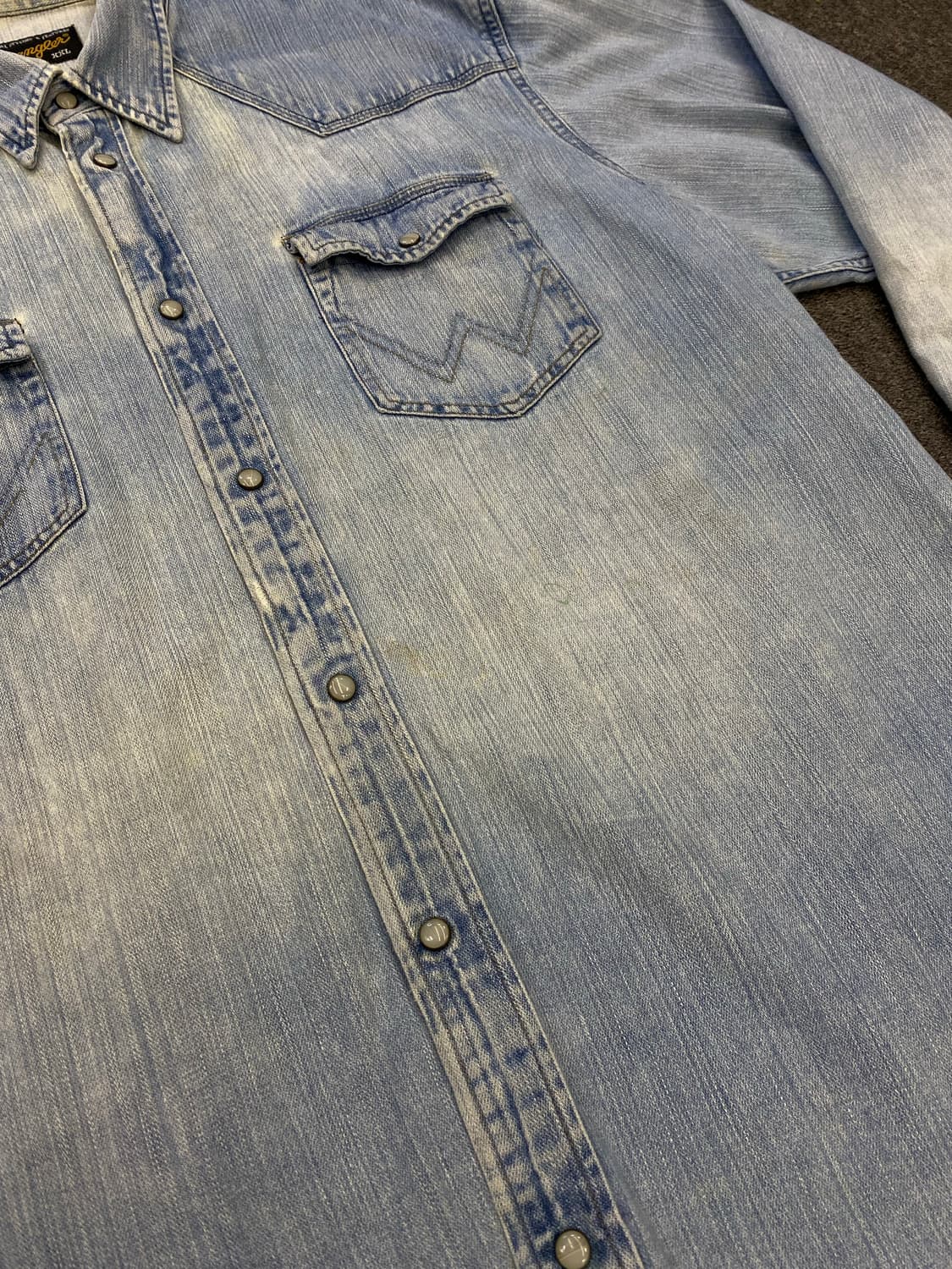 00s Wrangler 랭글러 웨스턴 데님 셔츠 상품이미지5