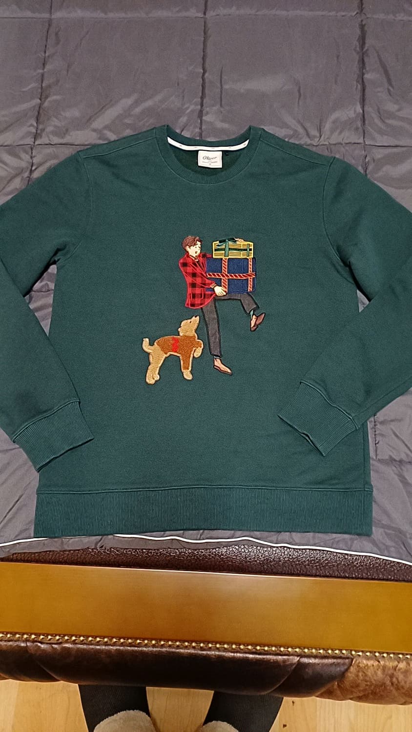 올젠 올리버 맨투맨 95 가슴51 기장67 상품이미지1