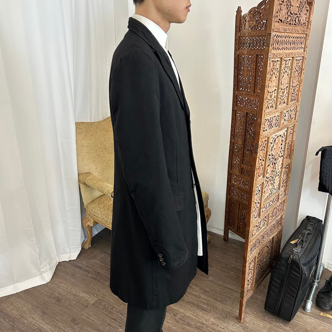 꼼 데 가르송 옴므 AD2015 나일론 코트 상품이미지2