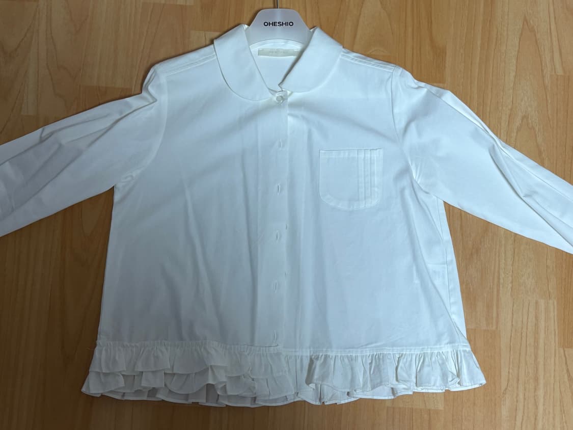 오헤시오 프릴 포켓 블라우스 상품이미지3