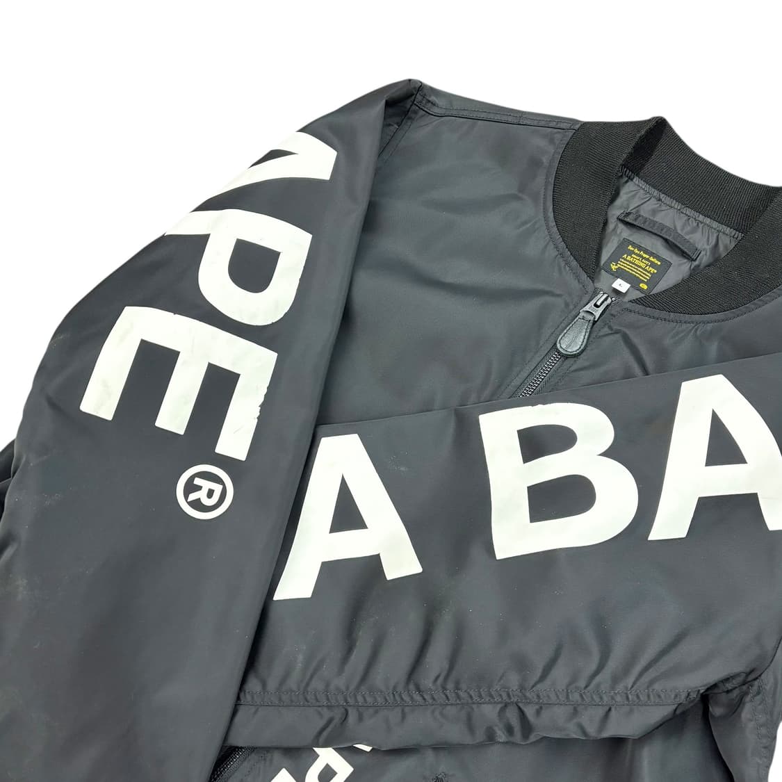 (L) 베이프 MA-1 나일론 봄버 자켓 상품이미지4