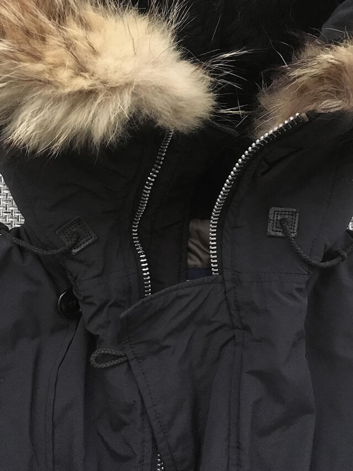 90s USA made fur-trimming N-3B jacket 상품이미지3